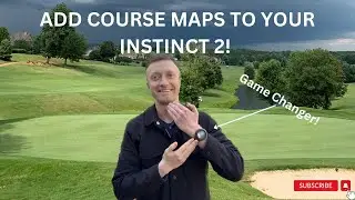 Как добавить КАРТЫ ПОЛЯ ДЛЯ ГОЛЬФА на Garmin Instinct 2. Это кардинально меняет ситуацию!