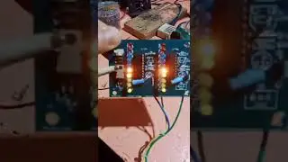 2 way Audio level indicator circuit board for all types of stereo Amplifier....