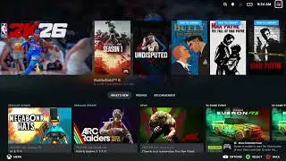 ASUS ROG XBOX ALLY X CHECKING OUT MY PC GAME LIBRARY WITH YO BABYMAMAHERO