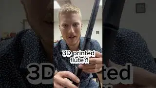 Флейта, напечатанная на 3D-принтере