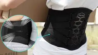 Back Brace for Lower Back Pain Sciatica Herniated Disc Scoliosis Back