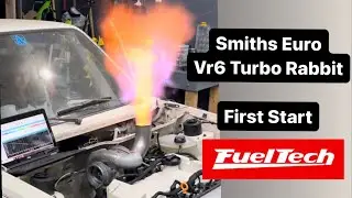 CAMMED VR6 RABBIT ПЕРВЫЙ ЗАПУСК НА FUELTECH