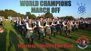 WORLD CHAMPIONS 2025!! Inveraray Marches Off the Field