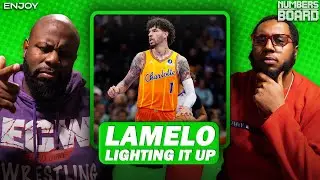 LaMelo Ball has been 'a firecracker' from deep for the Hornets | Numbers on the Board | NBA on NBC