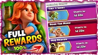 Hog Heaven, Roar For More, & Tiny Shiny New Event Confirm Rewards Are Here - Coc | New event Rewards