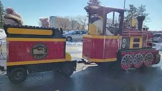 Chinguacousy Park Mini Train Adventure Winter Children Nursery Rhythm