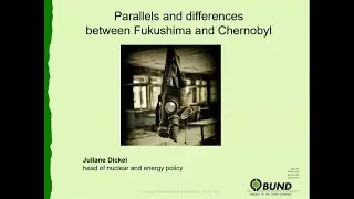 Parallels and differences between Fukushima and Chernobyl, Juliane Dickel, Friends of the Earth