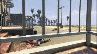 GTA V PC - Beach & Pier Killing Spree