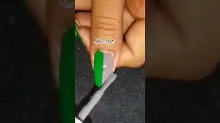 1 mint nail art craft ideas 💅 Simple ND easy nail art 💅 #youtube #shorts #art #subscribe