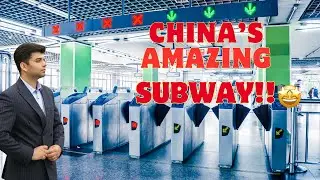 China's AMAZING Subway System:Fast,Efficient,and futuristic!Exploring as an International Student