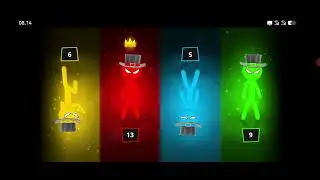 stickman Party - Gameplay Part 6 acak lucu Minigame 1 2 3 4