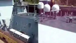 HMCS Halifax in Welland Canal #4