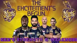 IPL 2019 - KKR Strength And Weakness | IPL 2019 FULL ANALYSIS | KOLKATA KNIGHT RIDERS