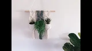 Macrame - Beginner Plant Hanger Tutorial