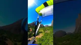 Close call Wingsuiting in the Brazilian Jungle! #extremesports #nature #life #living
