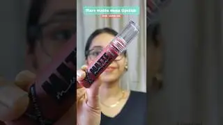 trying viral mars matte muse lipstick leading lady | muted red lipstick #lipstick #ytshorts #viral