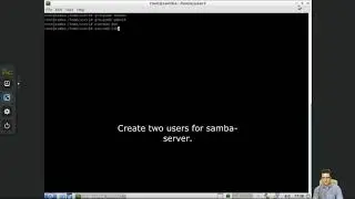 SAMBA server for data sharing