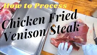 Making Venison Chicken Fry Cutlets