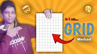 &ldquo;Grid Method Se Drawing Kaise Banaye ✍️ | Step by Step Tutorial for Beginners&rdquo;
