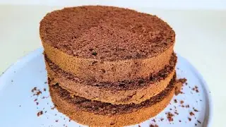 Make Sponge Cake with Only 4 Ingredients and Store in the Freezer for 2 Months