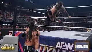 AEW Frame Rate: Bandido vs Beast Mortos [AEW Dynamite New Year's Smash]
