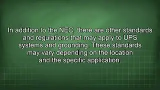 Grounding UPS Systems for Computer Systems Explained