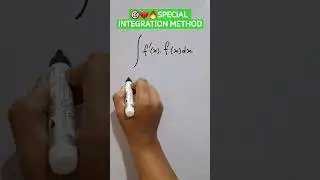 👌👍Special Integration problem solving Q2🔥❤️ #ytshorts #maths #mathematics #calculus #integration