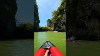 Beautiful Kayak ride in Thailand 😍🇹🇭