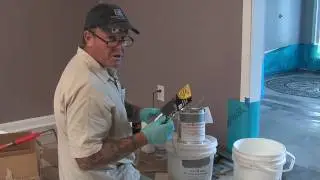 Epoxy Sealer Application on Concrete