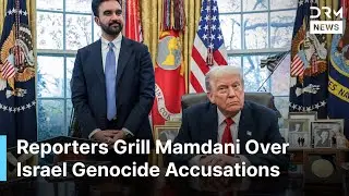 Zohran Mamdani Grilled Over Genocide Accusations, Israel Criticism at WH Trump Meeting | AC1G
