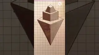 Easy 3D Drawing illusion 🥰🥰🥰🥰 #art🥰🥰🥰 #drawing🥰🥰🥰 #viral