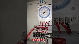defrost timer | cold room panel | hvac cold store defrost timer | electricial work #tech  #shorts