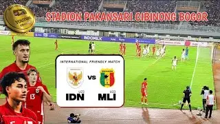 FRIENDLY MATCH TIM NAS INDONESIA VS MALI U23 STADION PAKANSARI CIBINONG BOGOR