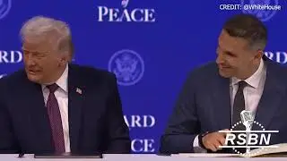 WATCH: President Trump Participates in Signing Ceremony for the Board of Peace - 01/22/26