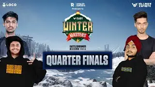Villager Esports Winter Masters 2022 - QUARTERFINALS ~ Day 2 | Rivalry Esports | LOCO | #BGMI #VE