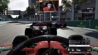 Track Position Is Key In F1 Esports (David Tonizza onboard)