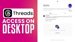 How To Access Threads On Desktop (2026) Easy Tutorial