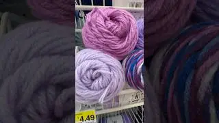 Big Twist Yarn 🧶 Lilac Colors 🧶 JoAnn Shopping 🏖️ Florida