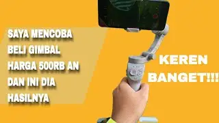 SMARTCOM M01 GIMBAL TEST & REVIEW‼️ PRICE 500 THOUSAND, STABLE FOR VLOGS?