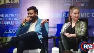 Comic Con India 2016 | Ajay Devgn's Shivaay Comic Book Launch With Erika Kaar & Abigail Eames