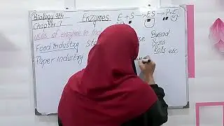 Characteristics of Enzymes & Uses of Enzymes in Industry Enzymes Lecture#biology9th#uses of enzymes 