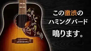 【Gibson Hummingbird Standard】2021年製 鳴るギターとは？説明します。（完全予約制 名古屋アコギ専門店 オットリーヤギター）