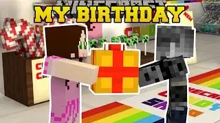 Minecraft: ВЕЧЕРИНКА В ЧЕСТЬ ДНЯ РОЖДЕНИЯ!! &mdash; ПОИСК ПОДАРКОВ НА ДЕНЬ РОЖДЕНИЯ &mdash; Пользовательская ...