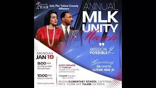 MLK Jr 2026 March Tulare CA