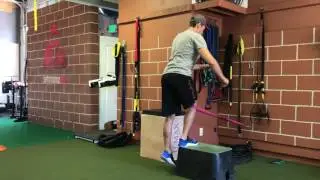 #5 - Knee Stability: Single Leg Controlled Step Down w/Band TKE or Belted Lateral Resistance Option