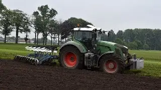 Fendt 930 vario & Lemken 5-schaarploeg met vorenpakker