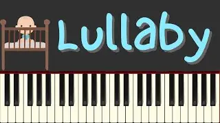 Easy Piano Tutorial: Lullaby by Brahms with free sheet music