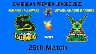 🔴CPL 2023 Live: Guyana Amazon Warriors vs Jamaica Tallawahs Live | GUY vs JAM 25th Match CPL 2023