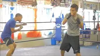 Brian Viloria and Ryan Shaw Training