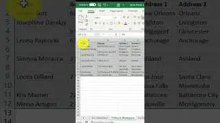 Excel Trick- Delete Blank Rows #shorts